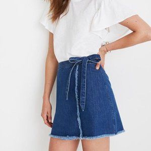 Madewell Denim Wrap Skirt Sz 4
